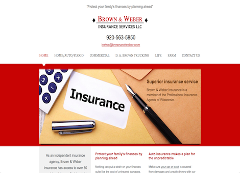Brown and Weber Insurance Before