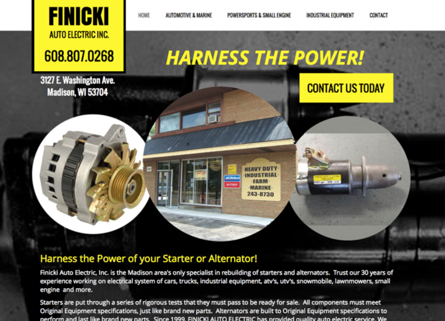 Finicki Auto Electric Before
